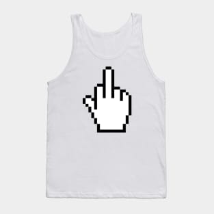 Middle Finger Cursor Tank Top